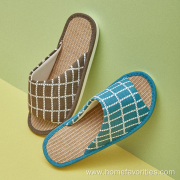 Summer Linen Sandals Slippers
